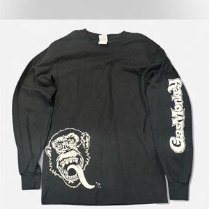 Gas Monkey Black Long Sleeve skater Tee